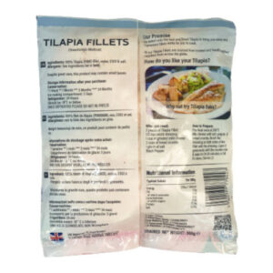 TILAPIA FILLETS 700G